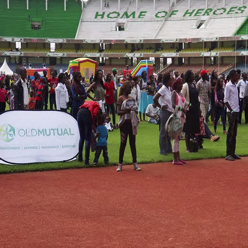 Old Mutual family activation at a stadium
